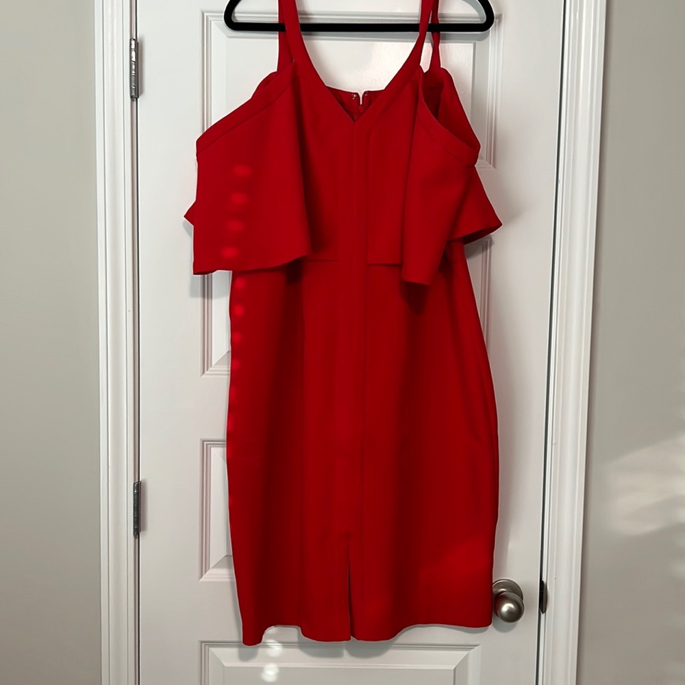 ELOQUII Cold Shoulder Dress
